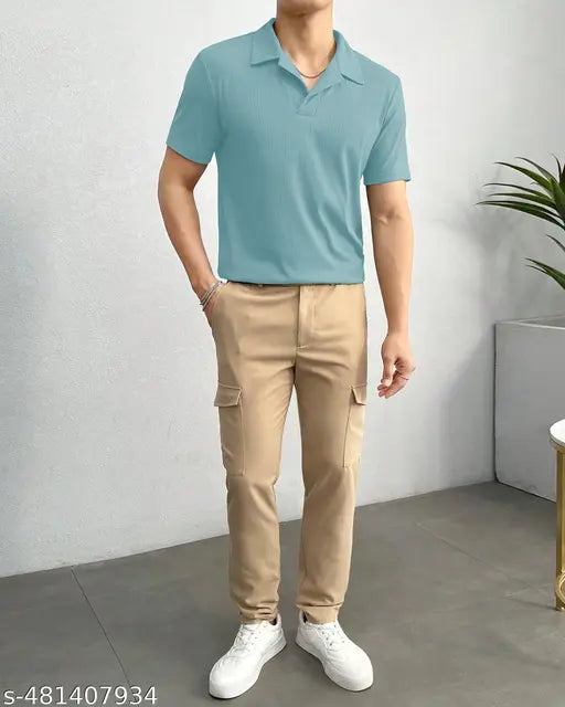 Trendy Polo  T-shirt